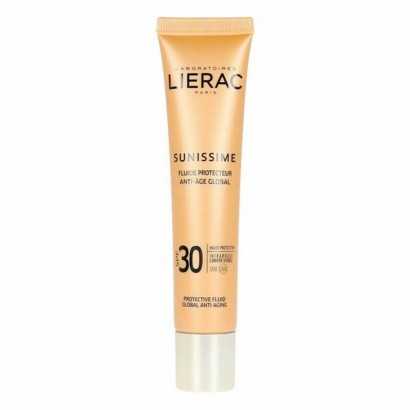 Sun Block Lierac Sunissime Anti-ageing SPF 30 (40 ml)-Protective sun creams for the body-Verais