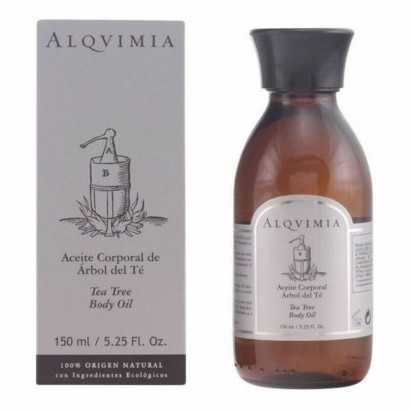 Body Oil Alqvimia Tea tree oil (150 ml)-Moisturisers and Exfoliants-Verais