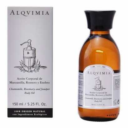 Aceite Corporal Alqvimia Manzanilla Enebro Romero (150 ml)-Cremas hidratantes y exfoliantes-Verais