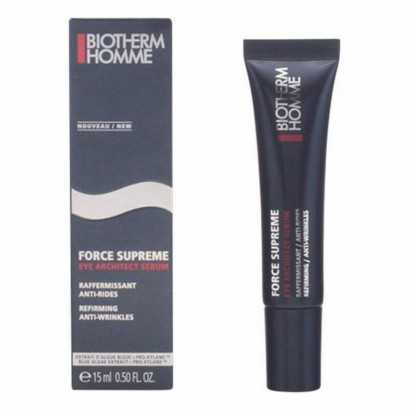 Serum for Eye Area Homme Force Supreme Biotherm 15 ml-Eye contour creams-Verais
