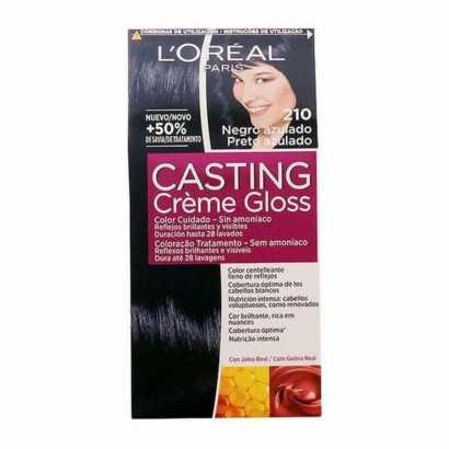 Amoniakfreie Färbung Casting Creme Gloss L'Oreal Make Up Casting Creme Gloss Schwarzblau 180 ml-Haarfärbemittel-Verais