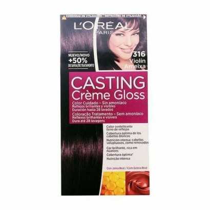 Dye No Ammonia Casting Creme Gloss L'Oreal Make Up Casting Creme Gloss Intense Violet 180 ml-Hair Dyes-Verais