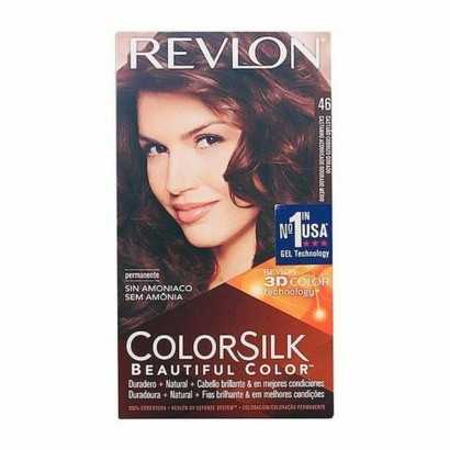 Dye No Ammonia Colorsilk Revlon 26889 Golden Copper Chestnut (1 Unit)-Hair Dyes-Verais