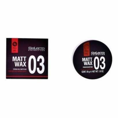 Firm Hold Wax Matt Wax Salerm (50 g)-Hair waxes-Verais