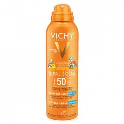 Spray Sun Protector Ideal Soleil Vichy MB001900 (200 ml) Spf 50 SPF 50+ 200 ml-Protective sun creams for the body-Verais