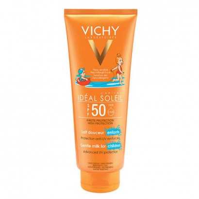 Sun Block Capital Soleil Vichy 2525116 (300 ml) Spf 50 300 ml-Protective sun creams for the body-Verais