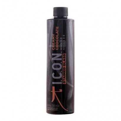 Dye No Ammonia Stained Glass Creamy Chocolate I.c.o.n. Stained Glass Creamy Chocolate Nº 3-8 300 ml-Hair Dyes-Verais