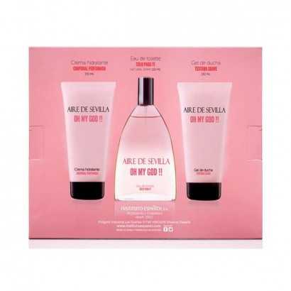 Women's Perfume Set Oh My God Aire Sevilla (3 pcs) (3 pcs)-Cosmetic and Perfume Sets-Verais