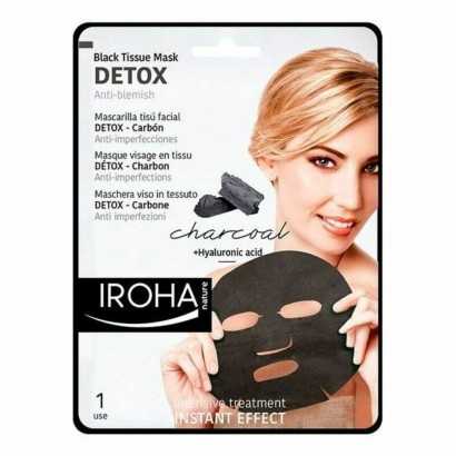 Cleansing Foam Detox Charcoal Black Iroha IROHA73 (1 Unit)-Cleansers and exfoliants-Verais