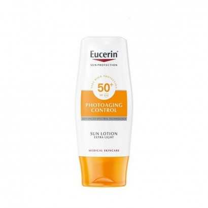 Sun Lotion Sensitive Protect Eucerin Spf 50 SPF 50+-Protective sun creams for the body-Verais