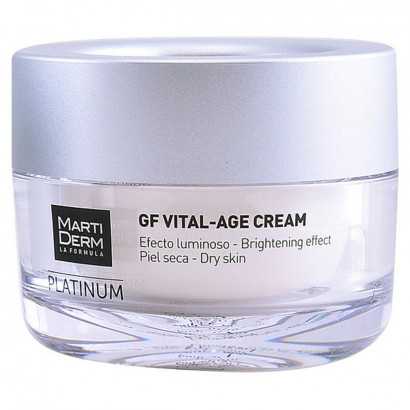 Moisturising Day Cream Martiderm GF Vital-Age Platinum GF SPF 15 (50 ml) (50 ml)-Anti-wrinkle and moisturising creams-Verais