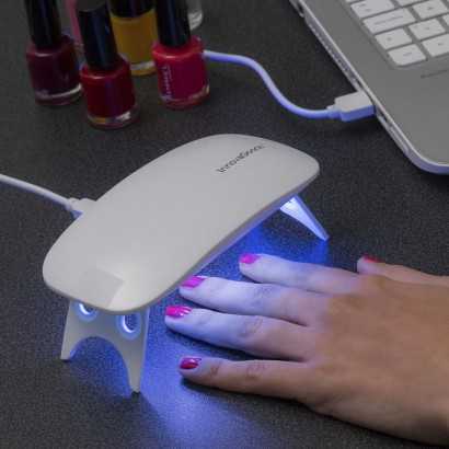 Lámpara para Uñas LED UV Mini InnovaGoods-Manicura y pedicura-Verais
