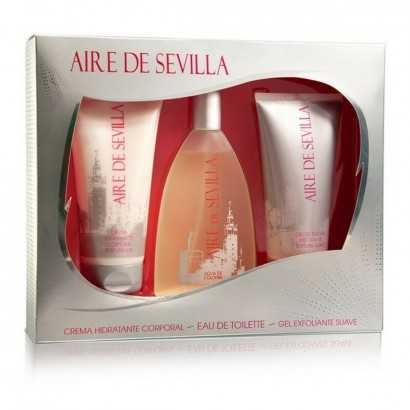Women's Perfume Set Aire Sevilla Clasica Aire Sevilla (3 pcs) 3 Pieces-Cosmetic and Perfume Sets-Verais