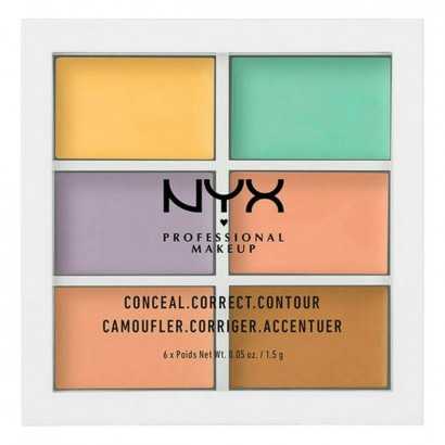 Compact Concealer Conceal NYX (6 x 1,5 g)-Make-up and correctors-Verais