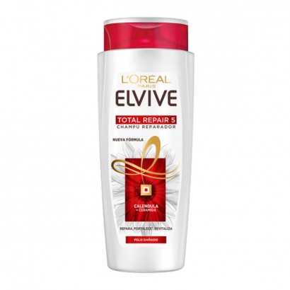 Revitalisierendes Shampoo Elvive Total Repair 5 L'Oreal Make Up (690 ml)-Shampoos-Verais