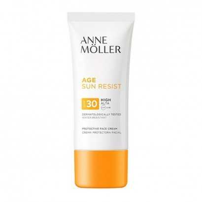 Sun Block ÂGE SUN RESIST Anne Möller Spf 30 (50 ml) 30 (50 ml)-Protective sun creams for the body-Verais