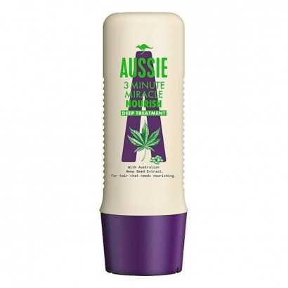 Nourishing Hair Mask Aussie 3 Minute Miracle Nourish Anti-Frizz 250 ml-Hair masks and treatments-Verais