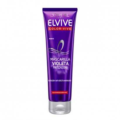Mattierungspflege Maske ELVIVE COLOR-VIVE VIOLETA L'Oreal Make Up P2101809 (150 ml) 150 ml-Haarkuren-Verais