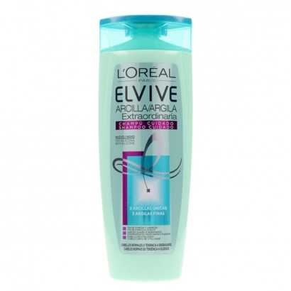 Shampoo ELVIVE ARCILLA EXTRAORDINARIA L'Oreal Make Up (285 ml)-Shampoos-Verais