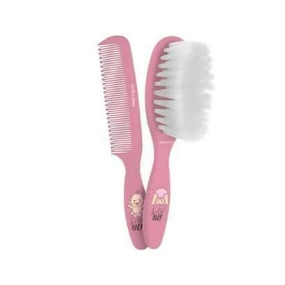 Child's Hairedressing Set Beter Peine Bebe Rosa (2 pcs) 2 Pieces-Combs and brushes-Verais