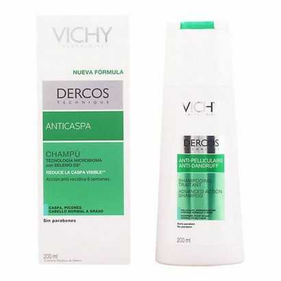 Shampooing antipelliculaire Dercos Vichy Dercos 200 ml-Shampooings-Verais