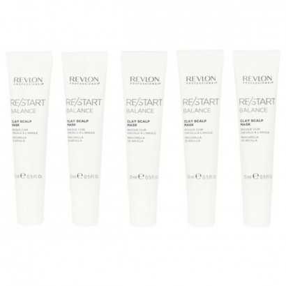 Hair Mask Re-Start Revlon (10x15 ml)-Hair masks and treatments-Verais
