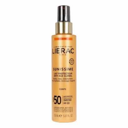 Sun Block Sunissime Lierac Spf 50 (150 ml)-Protective sun creams for the body-Verais