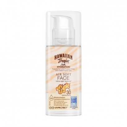 Facial Sun Cream Silk Air Soft Hawaiian Tropic Silk Air Soft Face Spf 30 50 ml Spf 30-Protective sun creams for the face-Verais