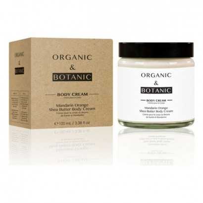 Moisturising Body Cream Organic & Botanic OBMOBC Tangerine 100 ml-Moisturisers and Exfoliants-Verais