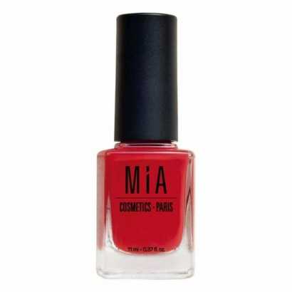Nail polish Mia Cosmetics Paris Poppy Red (11 ml)-Manicure and pedicure-Verais