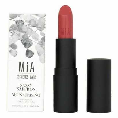 Feuchtigkeitsspendender Lippenstift Mia Cosmetics Paris 511-Sassy Saffron (4 g)-Lippenstift und Lipgloss-Verais