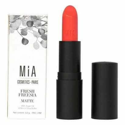 Lipstick Mia Cosmetics Paris Matt 502-Fresh Fressia (4 g)-Lipsticks, Lip Glosses and Lip Pencils-Verais