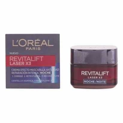 Night Cream Revitalift Laser L'Oreal Make Up-Anti-wrinkle and moisturising creams-Verais