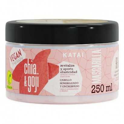 Nourishing Hair Mask Chia & Goji Pudding Katai KTV011869 250 ml-Hair masks and treatments-Verais