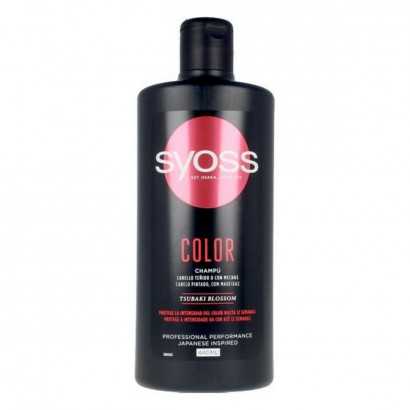 Shampoing pour Cheveux Teints Color Tech Syoss (440 ml)-Shampooings-Verais