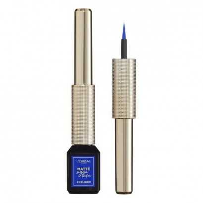 Eyeliner Matte Signature L'Oreal Make Up 02-Blue-Eyeliners and eye pencils-Verais