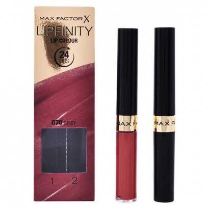 Women's Cosmetics Set Lipfinity Max Factor (2 pcs)-Lipsticks, Lip Glosses and Lip Pencils-Verais