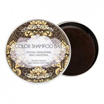 Shampoo Bio Solid Cocoa Brown Biocosme (130 g)-Shampoos-Verais