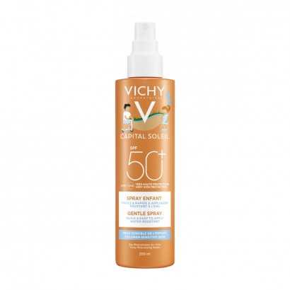 Sun Block Idéal Soleil Vichy (200 ml) Spf 50-Protective sun creams for the body-Verais