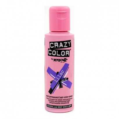 Semi-permanente Tönung Lilac Crazy Color Nº 55 (100 ml) (100 ml)-Haarfärbemittel-Verais