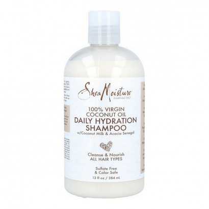 Shampooing Virgin Coconut Oil Hydration Shea Moisture (384 ml)-Shampooings-Verais