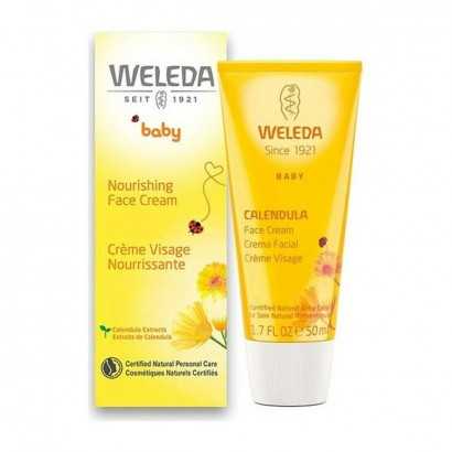 Crema Facial Baby Calendula Weleda (50 ml)-Cremas antiarrugas e hidratantes-Verais