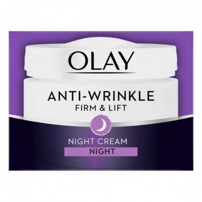 Night-time Anti-aging Cream ANti-Wrinkle Olay Live in Morrisons 50 ml-Anti-wrinkle and moisturising creams-Verais