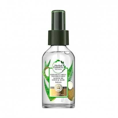 Hair Oil Botanicals Coco & Aloe Herbal Botanicals Aloe Coco 100 ml-Softeners and conditioners-Verais