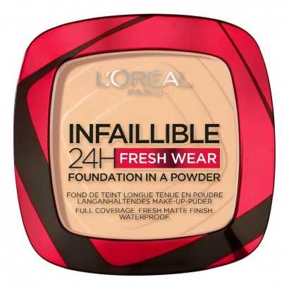 Powder Make-up Base Infallible 24h Fresh Wear L'Oreal Make Up AA186801 (9 g)-Make-up and correctors-Verais