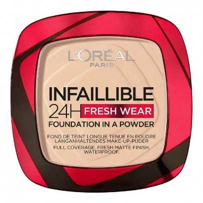 Powder Make-up Base Infallible 24h Fresh Wear L'Oreal Make Up AA186600 (9 g)-Make-up and correctors-Verais