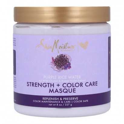 Haarmaske Purple Rice Water Shea Moisture Moisture Purple (227 g)-Haarkuren-Verais