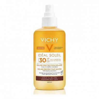 Sun Block Vichy Idéal Soleil Spf 30 200 ml-Body sun protection cream spray-Verais