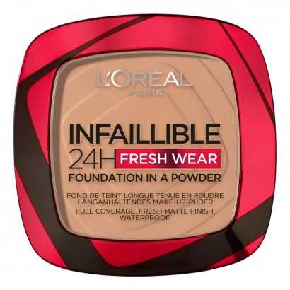 Basis für Puder-Makeup L'Oreal Make Up Infallible 24H Fresh Wear (9 g)-Makeup und Foundations-Verais