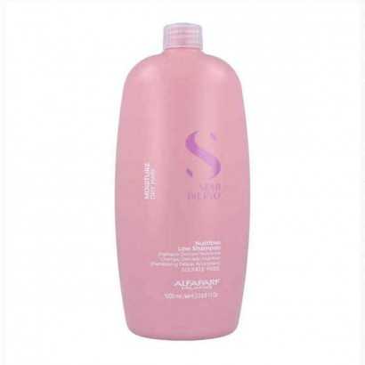 Nourishing Shampoo Semi di Lino Alfaparf Milano Semidilino Moisture 1 L (1L)-Shampoos-Verais
